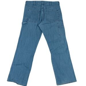Vintage Old Navy Famous Painter Jeans Mens 36X33 Blue‎ Loose Wide Skate Utility